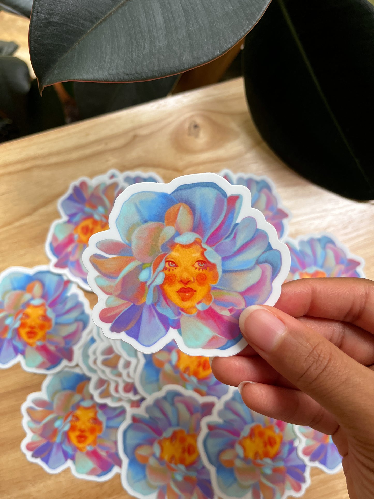 Flower Child - Vinyl Sticker
