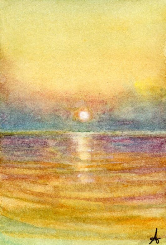 Sunset Beach - Magnet