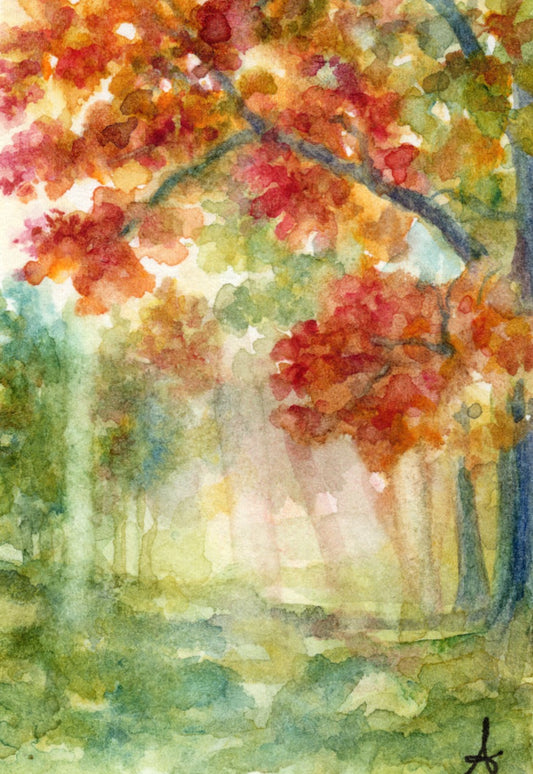 Autumn Forest - Magnet