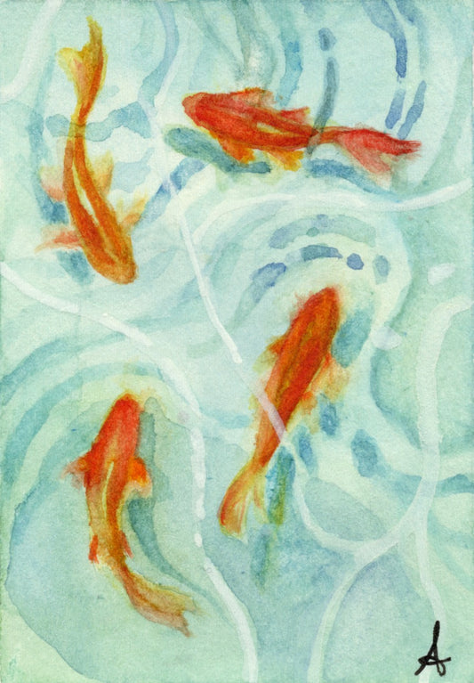 Goldfish Pond - Magnet