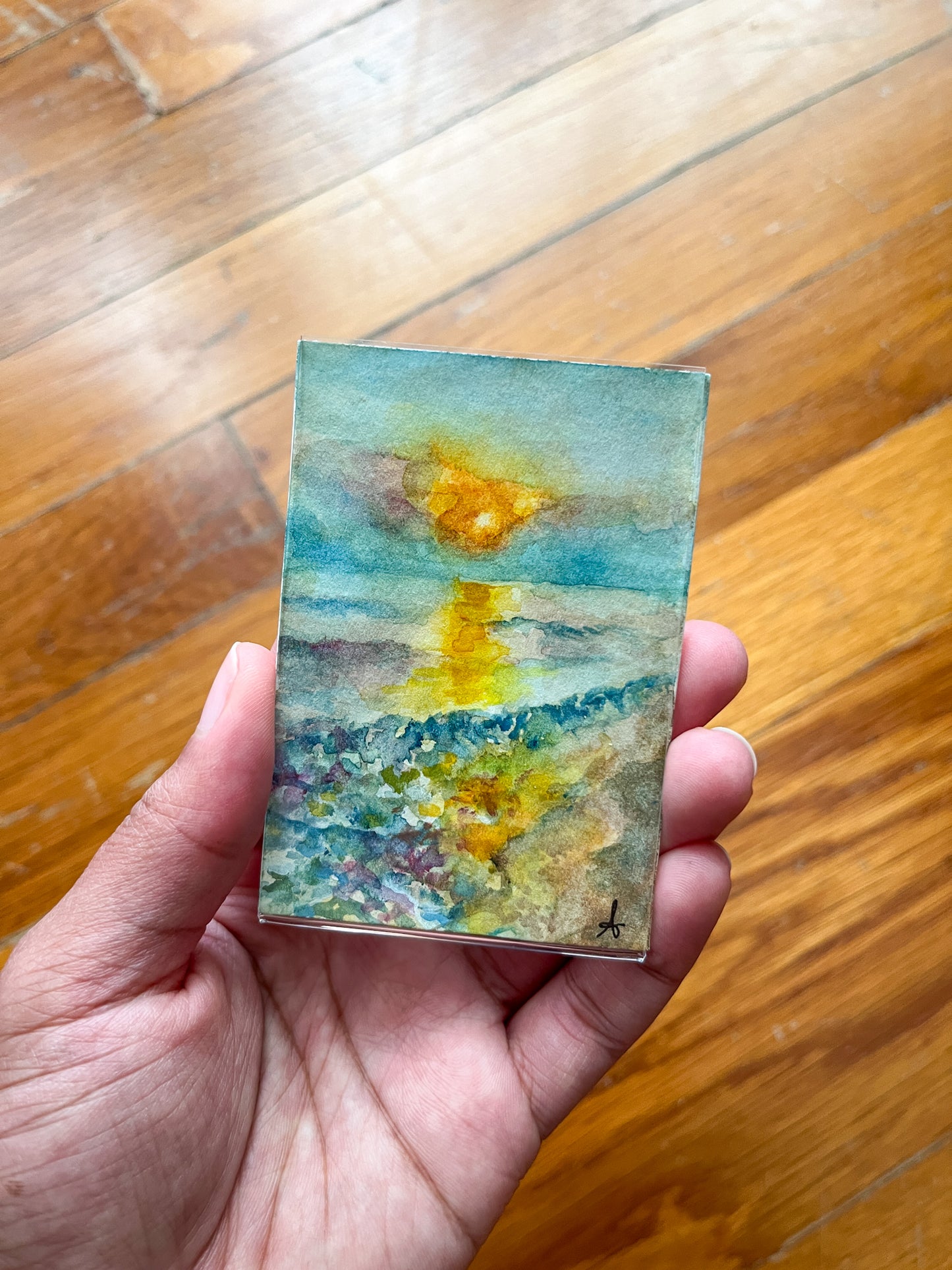 Sunrise on the Shore - Magnet