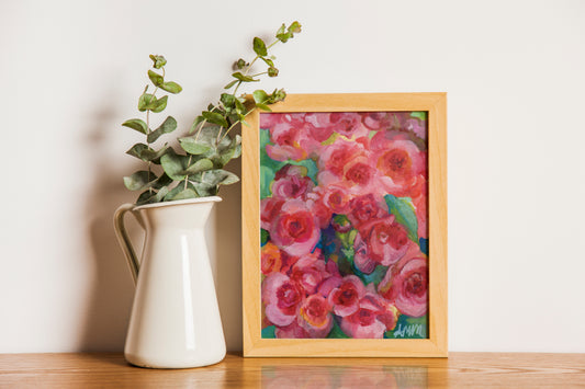 Begonias - Print