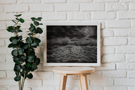 Dancing on Moonlight Waves - Print
