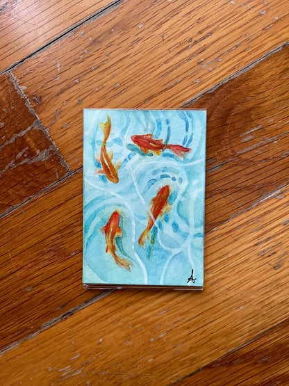Goldfish Pond - Magnet
