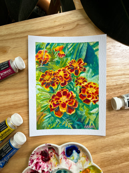 Marigolds - Original
