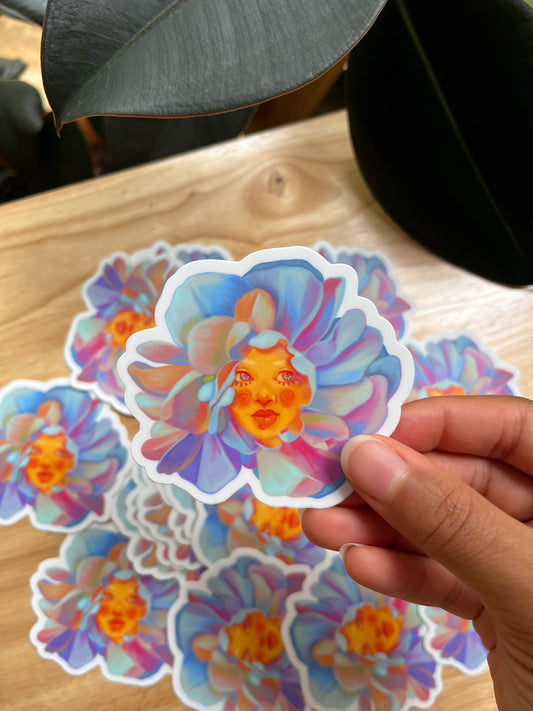 Flower Child - Vinyl Sticker