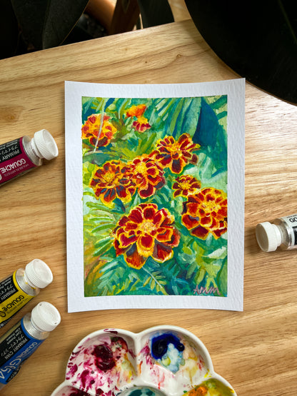 Marigolds - Original