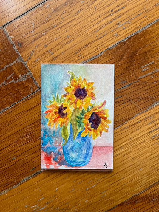 Sunflowers - Magnet