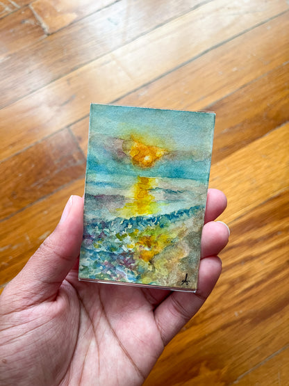 Sunrise on the Shore - Magnet