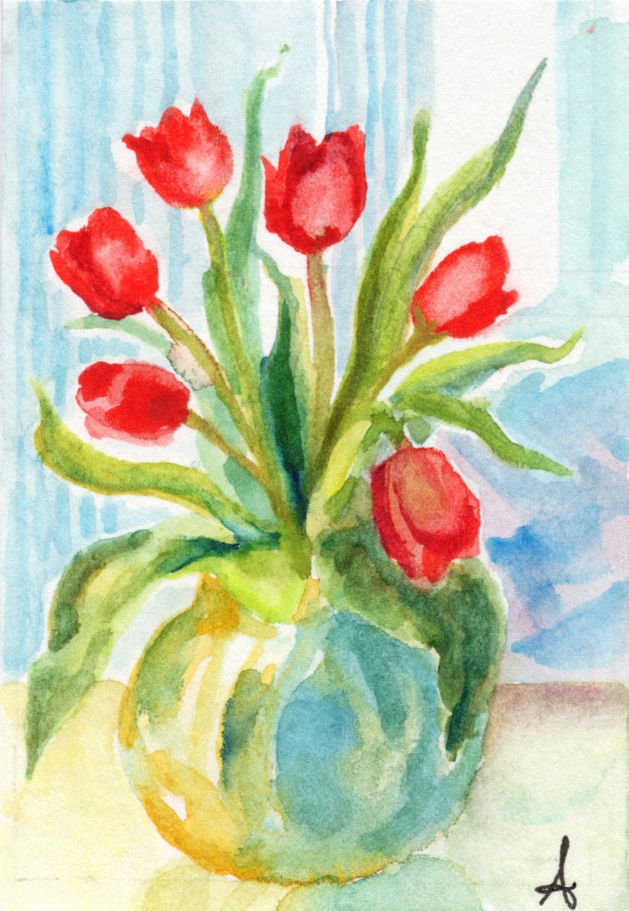 Tulips - Magnet